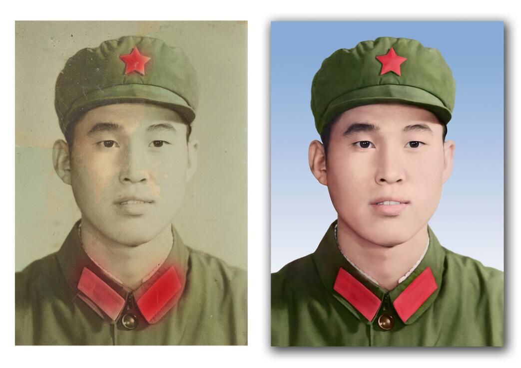 高阳破损照片修复-18